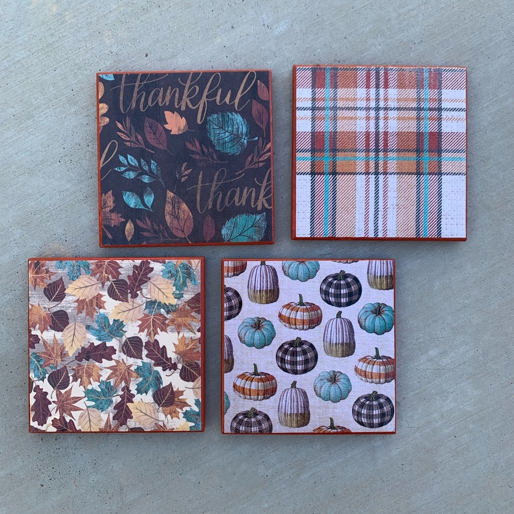 Fall coasters